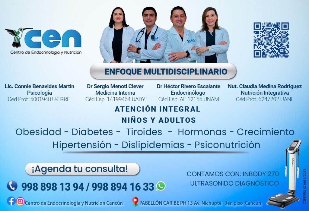 cancun ENDOCRINOLOGO_DR HECTOR RIVERO ESCALANTE nutricion medicina interna psicologia